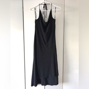 RW&CO Black Halter Dress in Size M